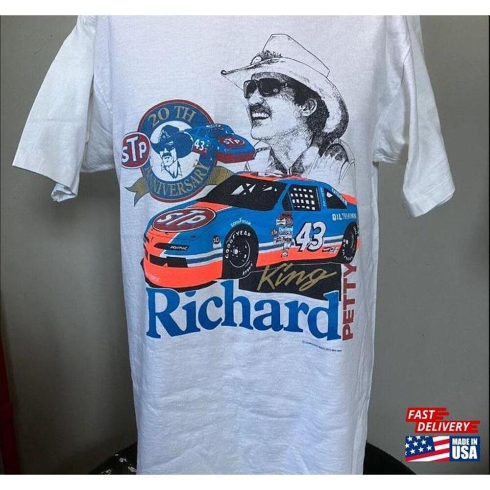 Richard Petty Stp 20Th Anniversary Shirt Nascar Unisex Classic